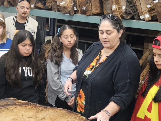 Hendricks students visit the Archive